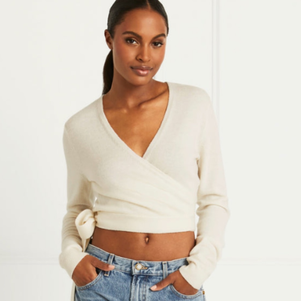 Hill House The Ballet Wrap Sweater